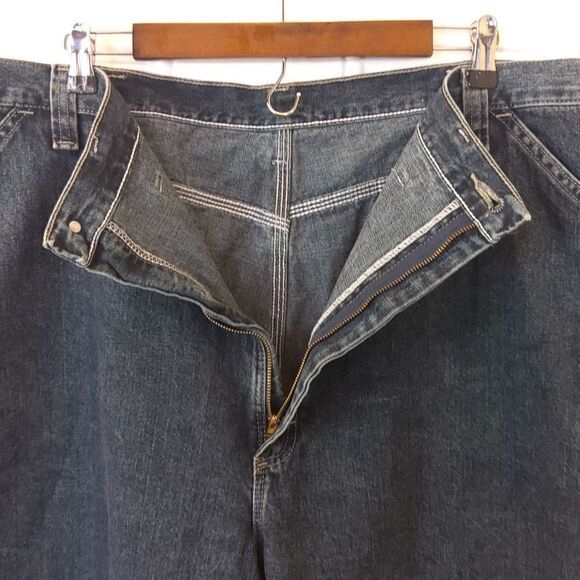 Wrangler antique blue denim five pocket utility shorts - Picture 5 of 11